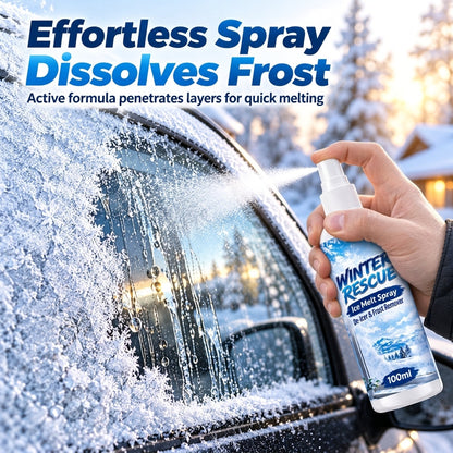 Efficient Deicing and Defrosting Spray for Quick Ice Removal