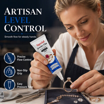 Repair Jewelry Instantly! Clear Precision Adhesive