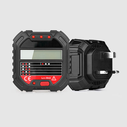 ⚡🔌50% OFF NOW! Digital Outlet Wiring Tester – Multi-function Socket Tester with LCD Display, RCD Test, Check Wiring Faults for Home & Electrician Use