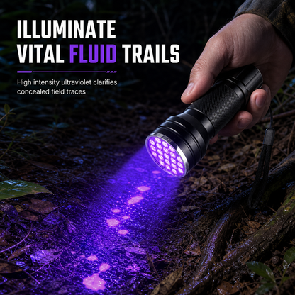 🔦 Compact UV Flashlight for Fluorescence & Document Inspection