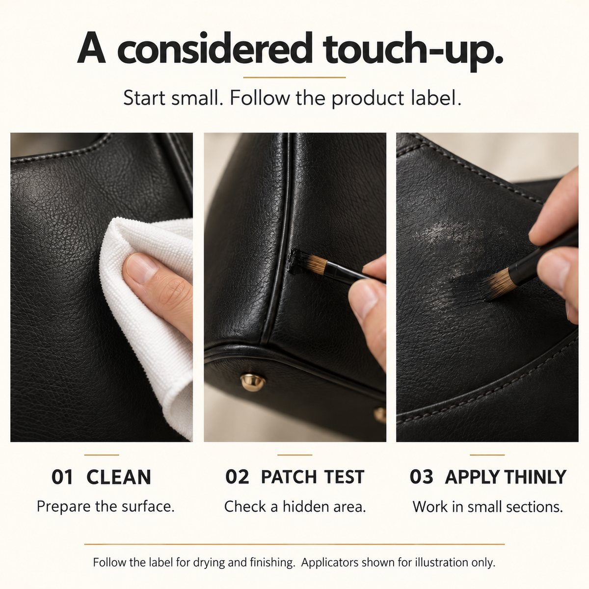 🎄🔥 Leather Color Restorer for Fading & Surface Scuffs