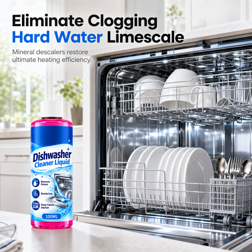 🧼 Dishwasher Deep Cleaner for Grease & Limescale Buildup