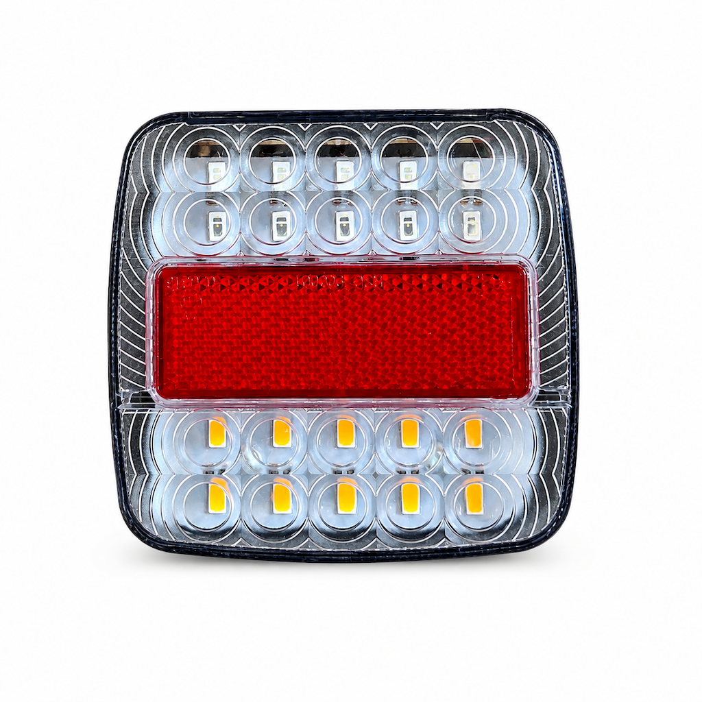🚛 LIMITED-TIME 50% OFF! 💡 26-LED Dual-Color Tail Lights – Bright, Waterproof, 12V/24V ✅