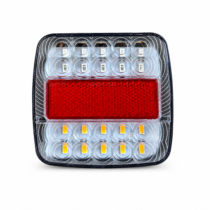 🚛 LIMITED-TIME 50% OFF! 💡 26-LED Dual-Color Tail Lights – Bright, Waterproof, 12V/24V ✅