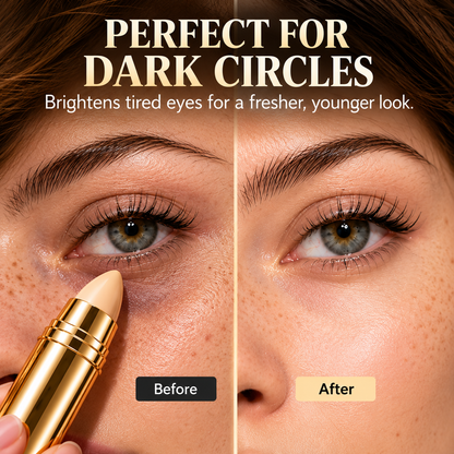 Natural Seamless Concealer Stick – 3-In-1 Conceal, Brighten & Sculpt