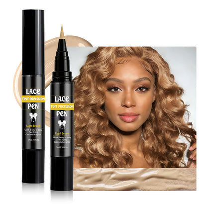 Melt Lace Knots Instantly! Sweat-Resistant Wig Scalp Tint Pen
