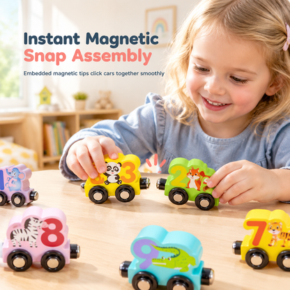🚂 Magnetic Number Train for Kids | Educational Building Toy for Learning Through Play