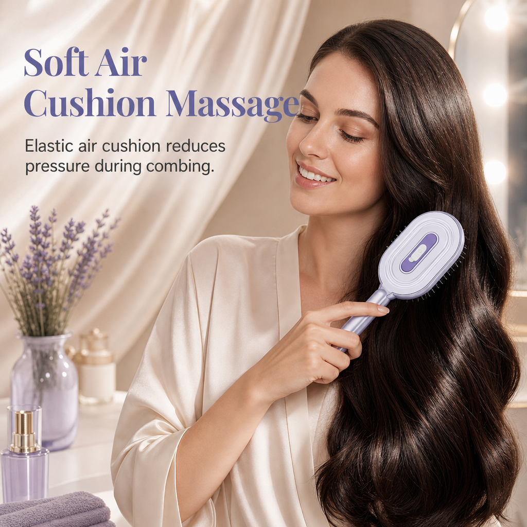 Scalp Applicator Comb with Dropper