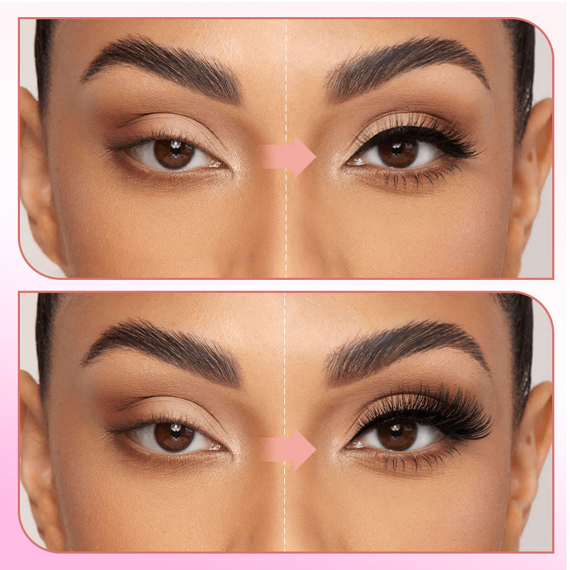 🔥50% OFF!!📢👁️ 2 Pairs Reusable Long Self-Adhesive Eyelashes – No Glue Needed, Just Peel, Press & Go for Quick, Fluttery Lash Looks ✨
