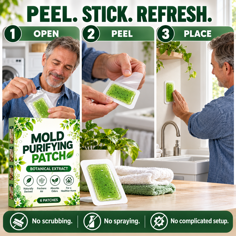 🏠 6-Piece Adhesive Surface-Care Patches | Bathroom & Kitchen Placement