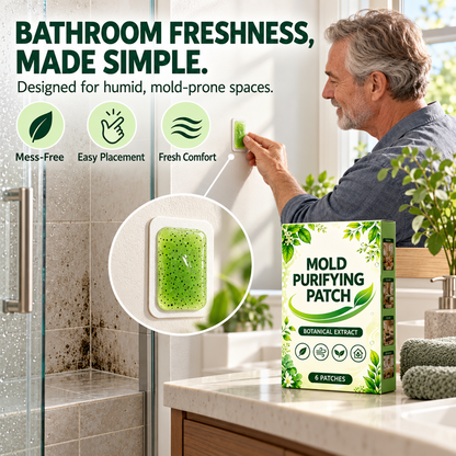🏠 6-Piece Adhesive Surface-Care Patches | Bathroom & Kitchen Placement
