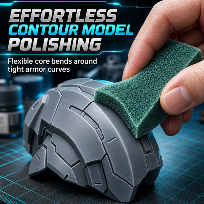 Sanding and Polishing Sponge Block for 3D Printed Models