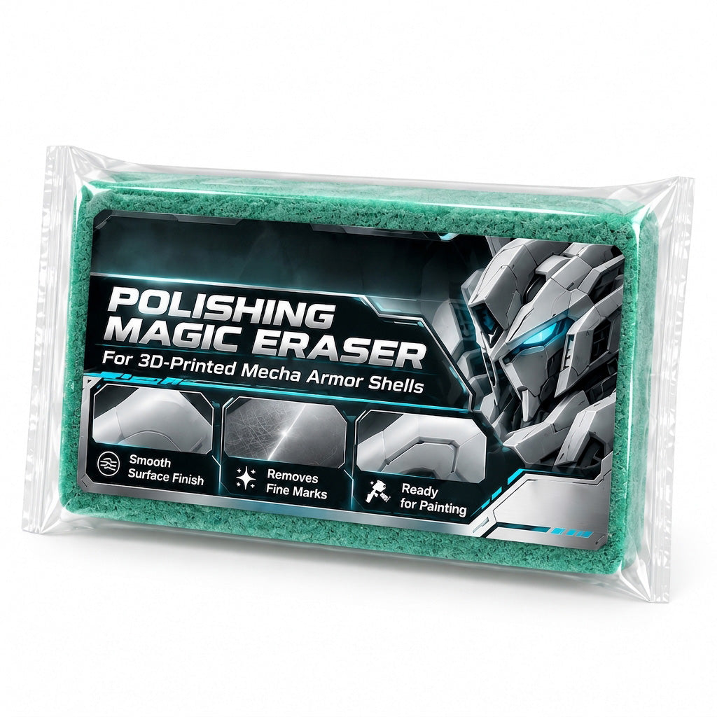 Sanding and Polishing Sponge Block for 3D Printed Models
