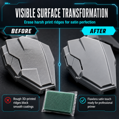 Sanding and Polishing Sponge Block for 3D Printed Models