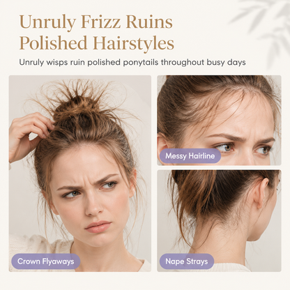 15g Flyaway Hair Finishing Stick for Styling, Frizz Control & Smoothing