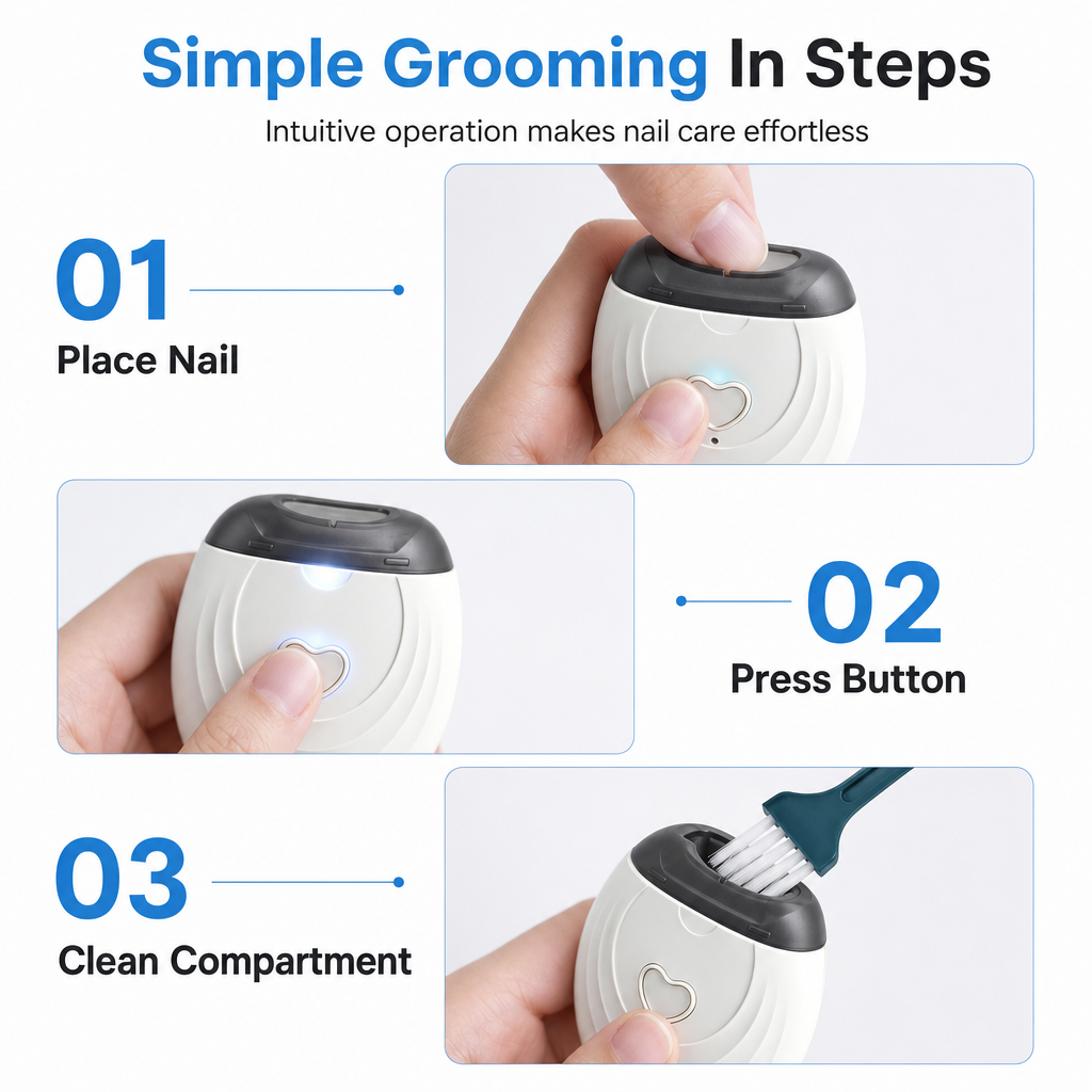 Lightweight Electric Nail Trimmer Tool