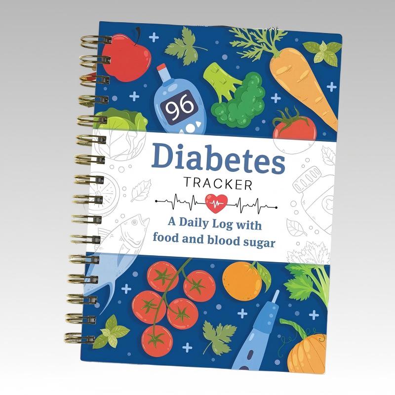 Diabetes Tracker Book with Food List