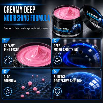 🎳 Bowling Ball Polishing Paste, 30g | Surface Shine & Maintenance
