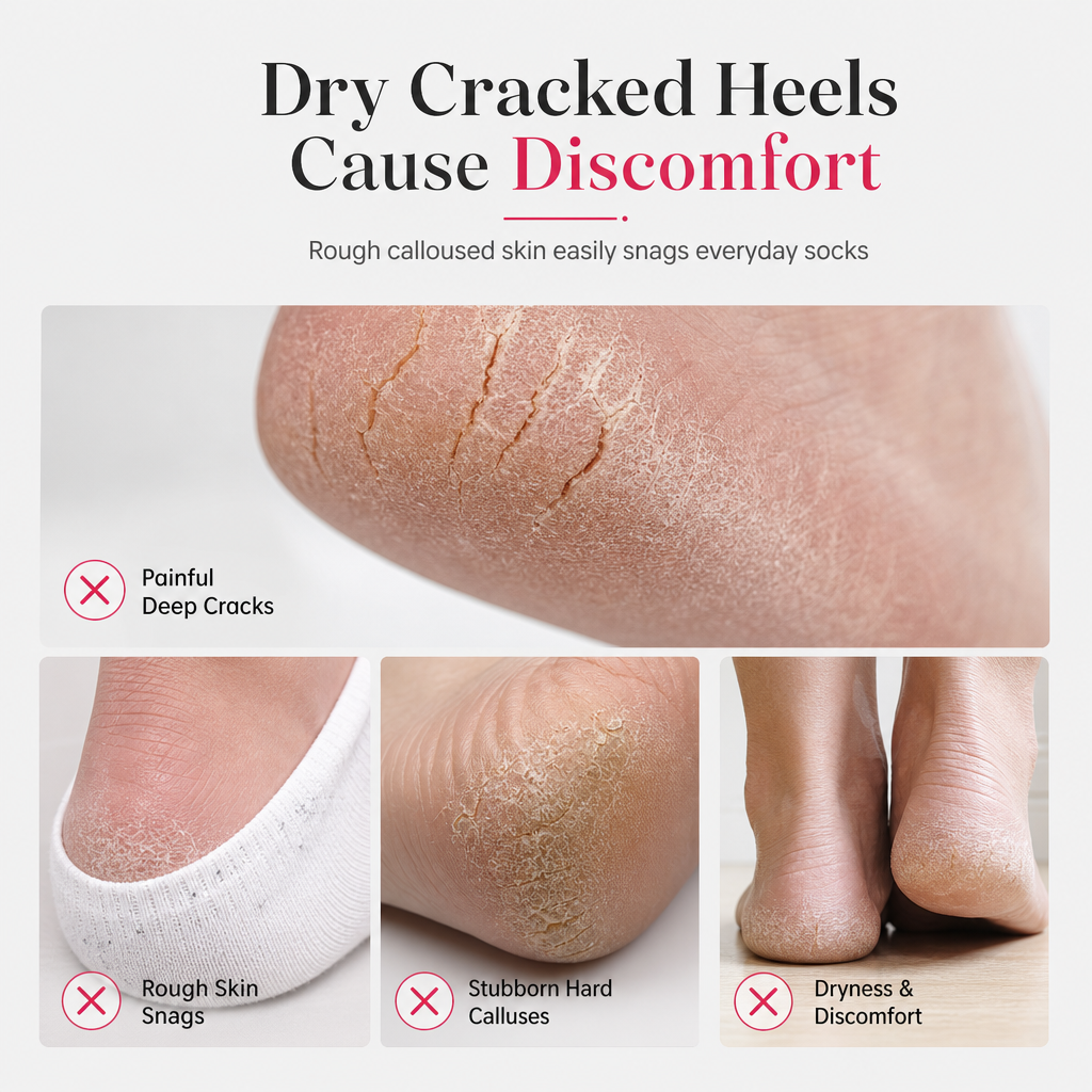 Waterproof Electric Foot Callus Remover with Red and Blue Light Care Microcrystalline Foot Grinder and Spray