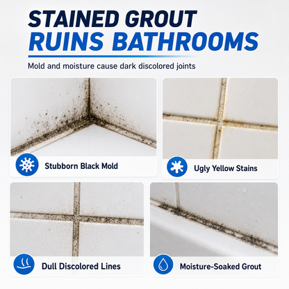 White Tile Grout Repair Pen