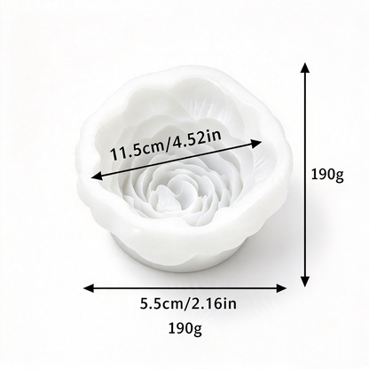 Peony Flower Silicone Mold for Cake