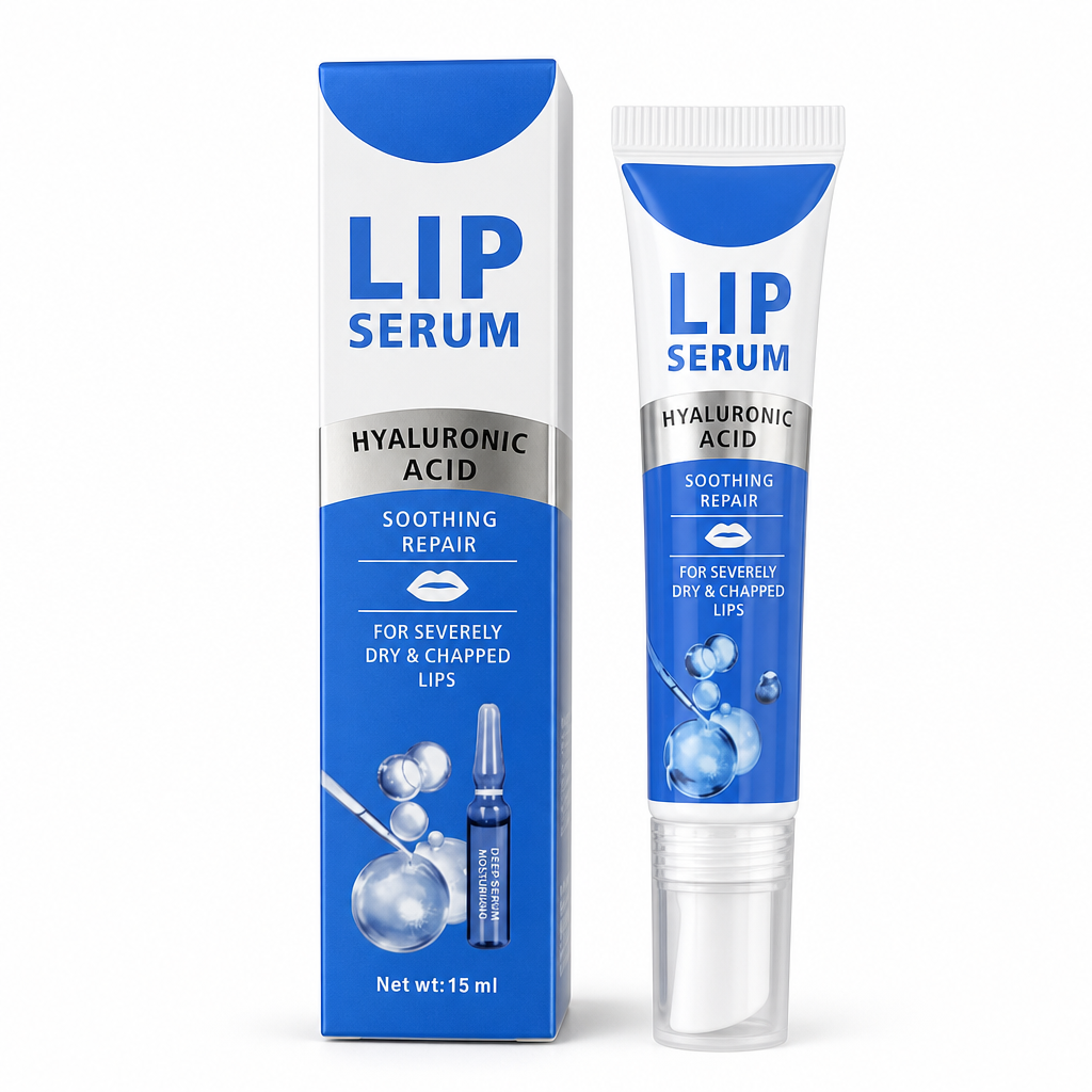 Moisturizing Lip Balm Serum for Hydrating Lip Care and Reducing Lip Lines 15ml