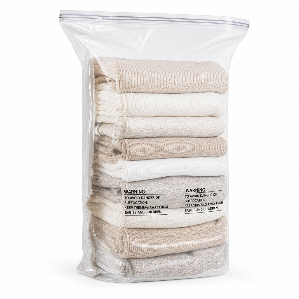 Vacuum Compression Storage Bags for Clothes PA and PE Space Saving Sealed Bags for Travel and Home Storage