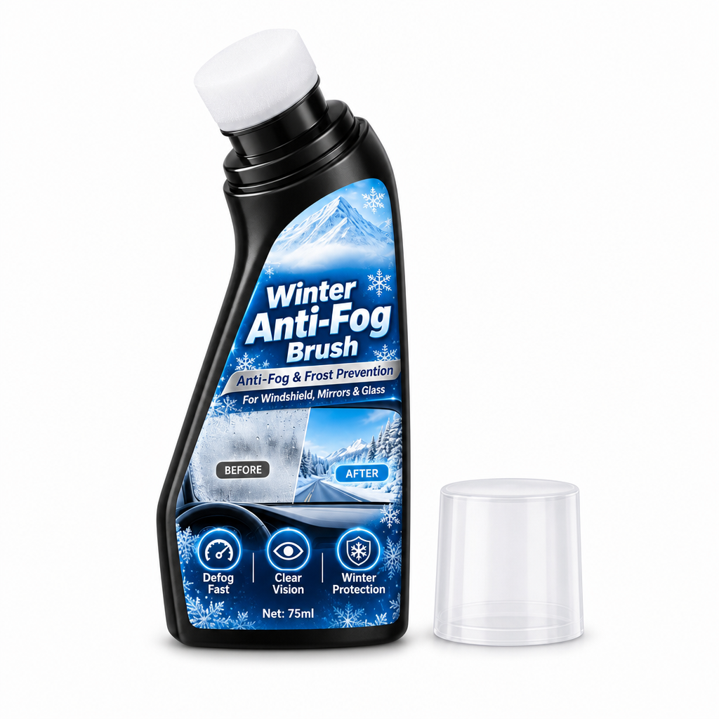 Car Glass Anti Fog and Anti Freeze Paste Winter Defogging and Anti Condensation Cream for Windshield and Rearview Mirror