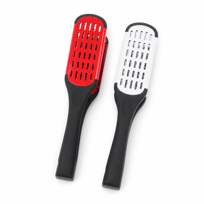 Smooth Frizz Without Heat Instantly! V-Shaped Hair Straightening Comb