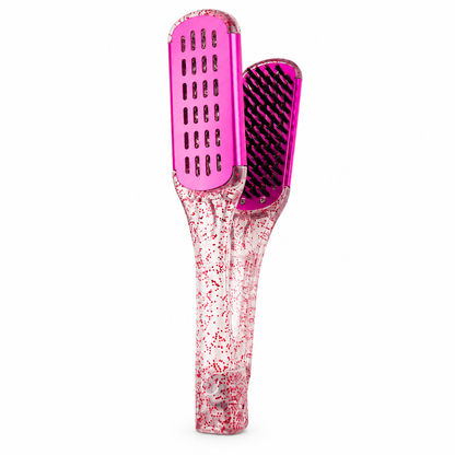 Smooth Frizz Without Heat Instantly! V-Shaped Hair Straightening Comb