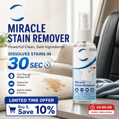 🔥Limited Time Promotion 50% OFF🔥Miracle Stain Remover Spray