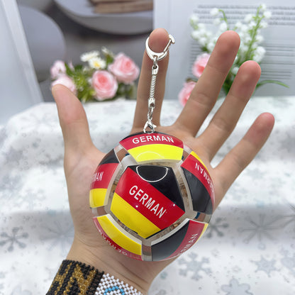 Mini Football Fidget Keychain Stress Relief Toy